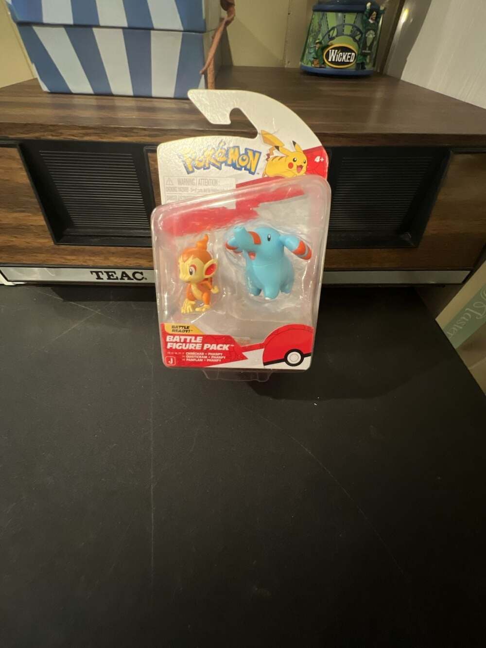 Pokemon Chimchar And Phanpy Battle Figure Pack